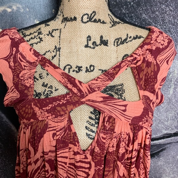 NWOT Free People Sugar Cane Crisscross Tank - Picture 5 of 7